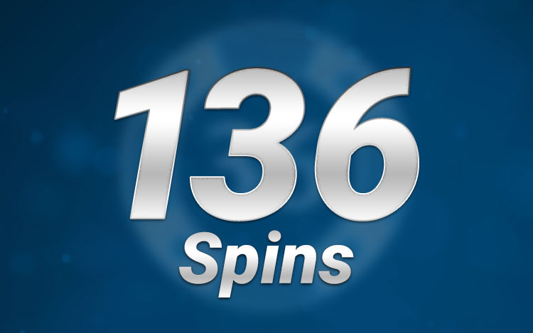 Dive in with 136 Free Spins