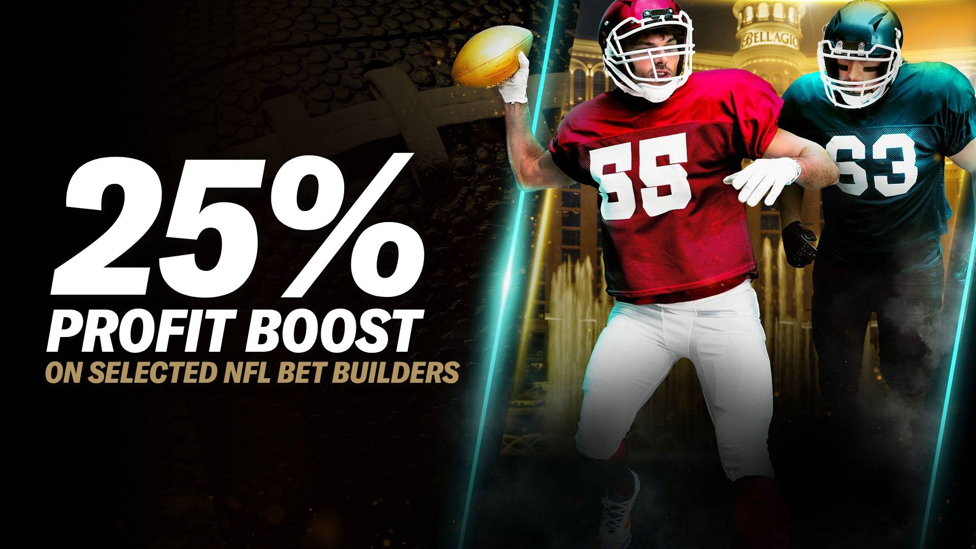 BET BUILDER BOOST ON NFL